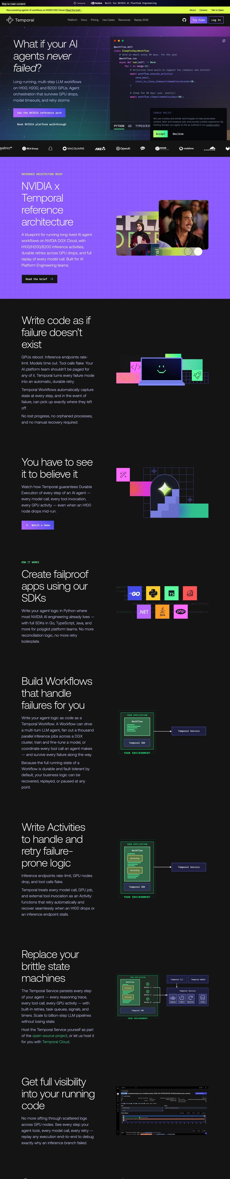 NVIDIA Landing Page